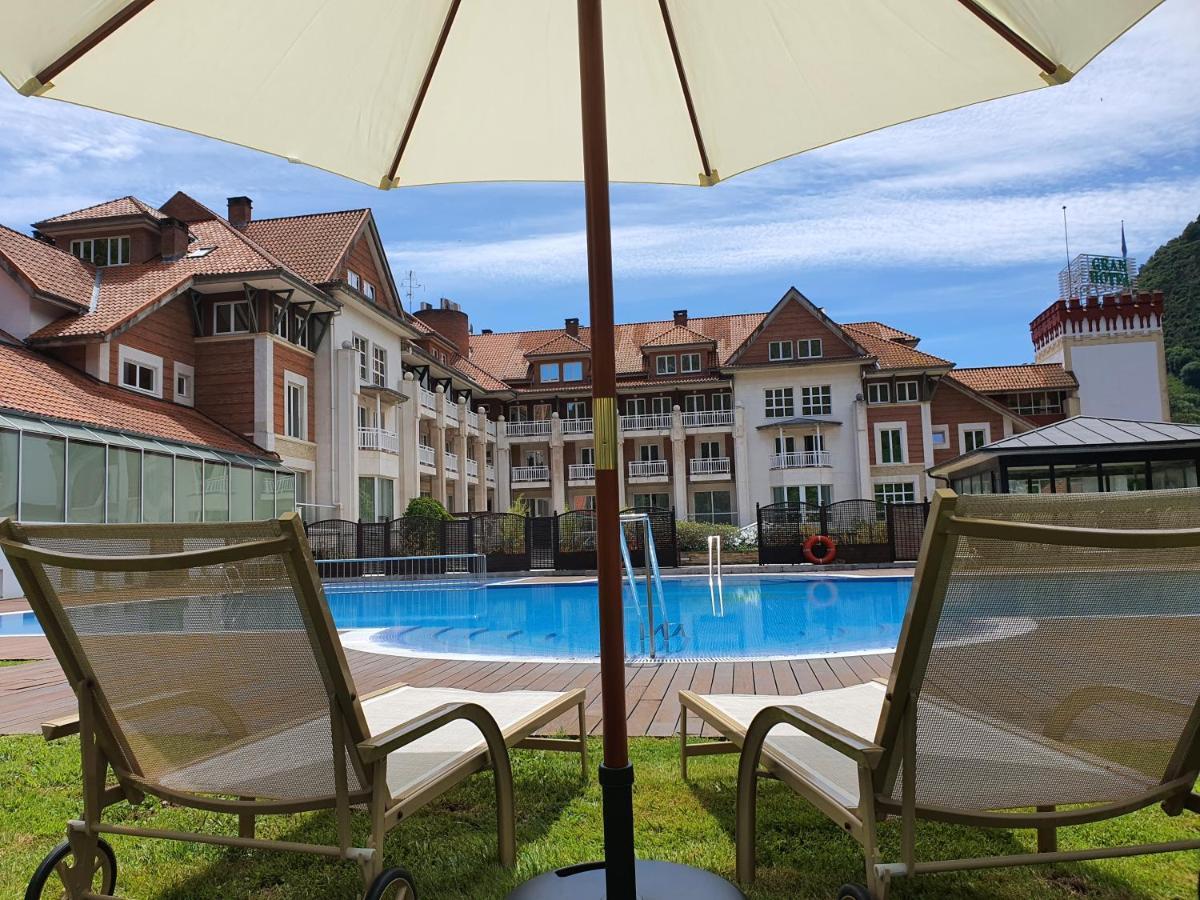 Gran Hotel Balneario De Пуэнте-Вьесго Экстерьер фото